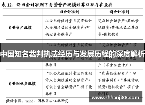 中国知名裁判执法经历与发展历程的深度解析